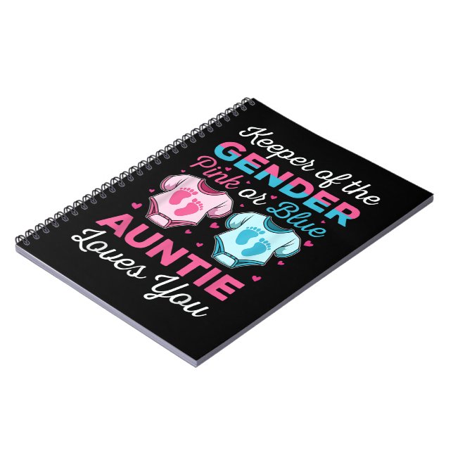 Cuaderno Cuidadora De La Tía De Género Ama A Tu Bebé (Lado Izquierdo)