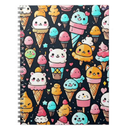 Cuaderno Cuidados y coloridos helados