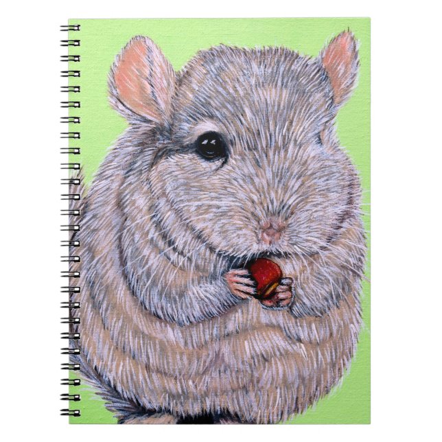 Cuaderno Cuidadosamente peinada Chinchilla (Frente)