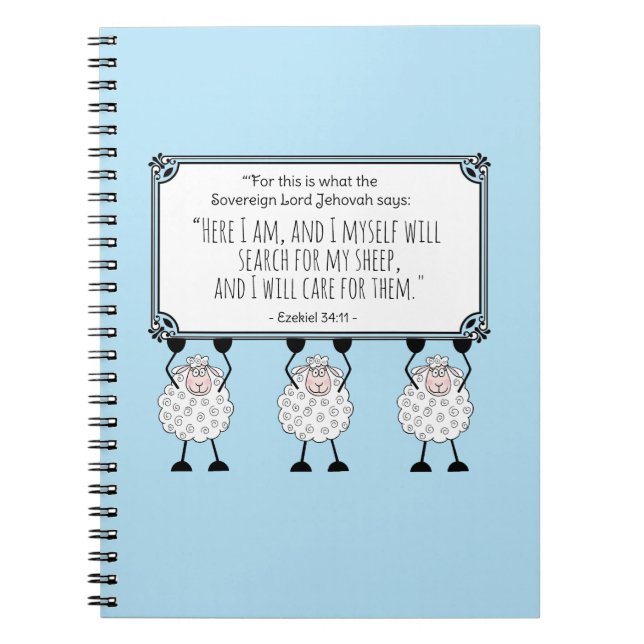 Cuaderno "Cuidaré de mis ovejas"  (Frente)