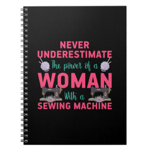 Cuaderno Cuiltar El Poder De Una Mujer Con Una Máquina De C