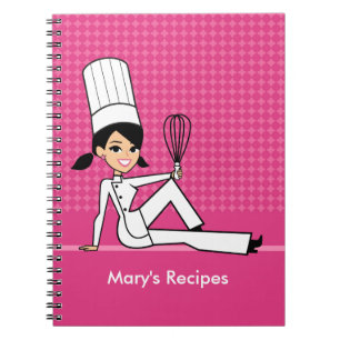 Cuaderno culinario de la clase y de la receta