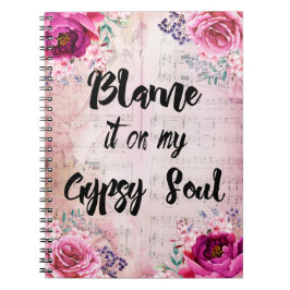 Cuaderno Culpa a mi Diario de Alma Gitana