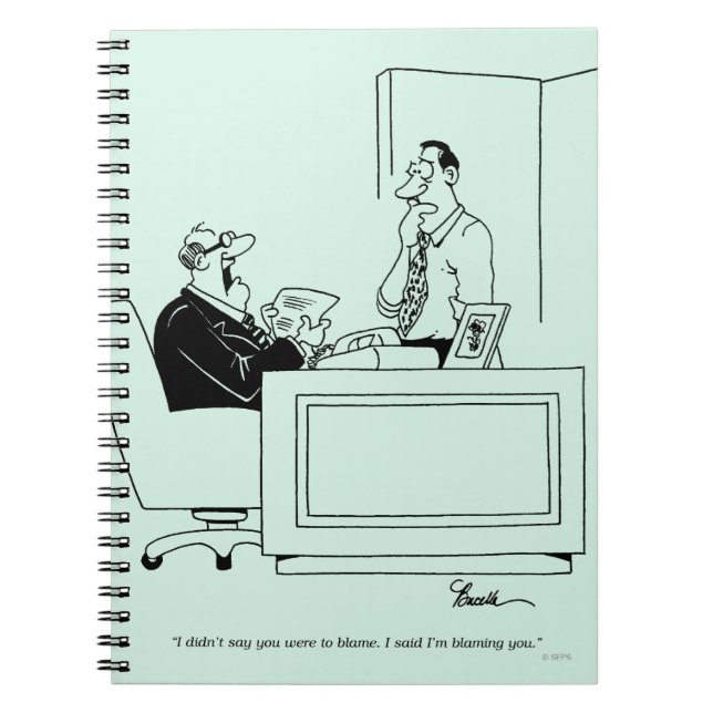 Cuaderno Culpa de la oficina (Frente)