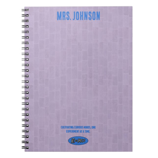 Cuaderno Cultivating Curious Minds: One Experiment At Time (Frente)