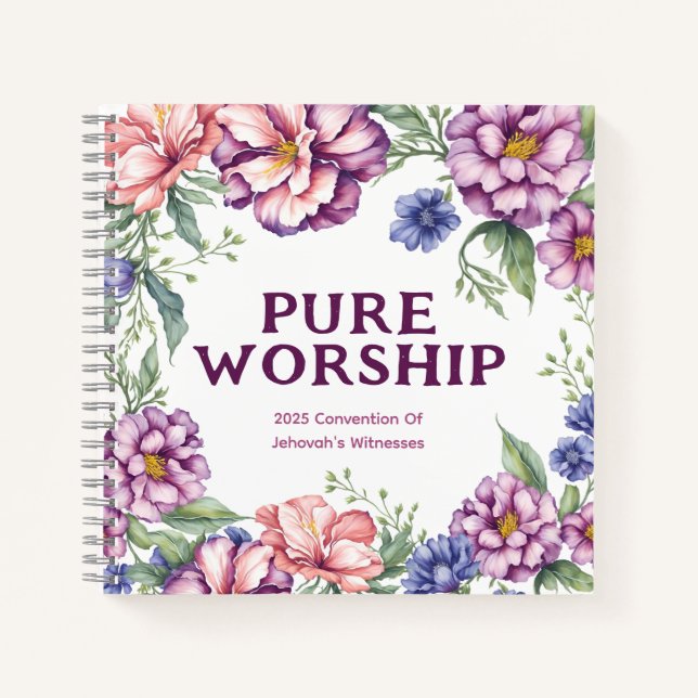 Cuaderno Culto puro 2025 | JW (Anverso)