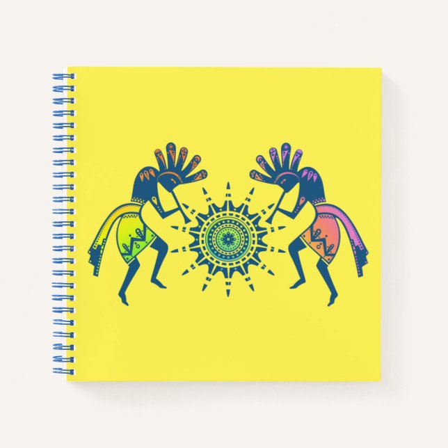 Cuaderno Cultura de los nativos estadounidenses - Baile sol (Anverso)