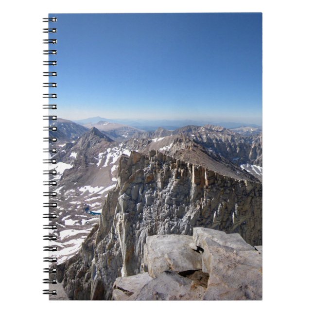 Cuaderno Cumbre del Monte Whitney - John Muir Trail - Sierr (Frente)