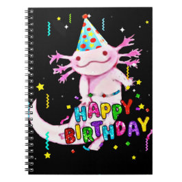 Cuaderno Cumpleaños de Axolotl