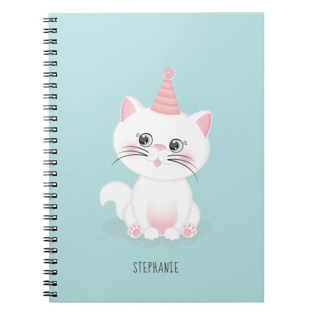 Cuaderno Cumpleaños de Cat Purr-fect (Frente)