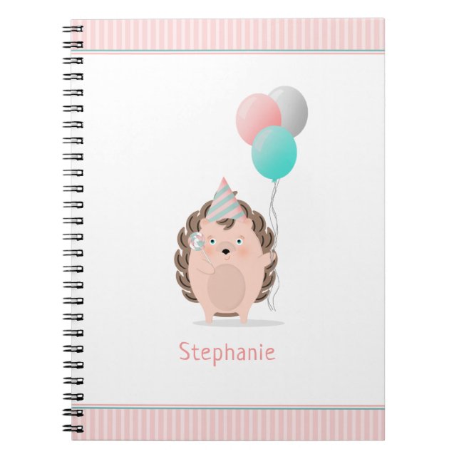 Cuaderno Cumpleaños de Erizo Lindo (Frente)