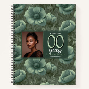 Cuaderno Cumpleaños de hija fantasía lirios personalizados