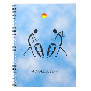 Cuaderno Cumpleaños de la celebración de las bailarinas de