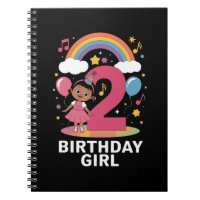 Cumpleaños de niña de dos años Cumpleaños 2º adora