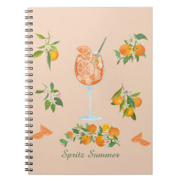 Cuaderno Cumpleaños de verano con Spritz