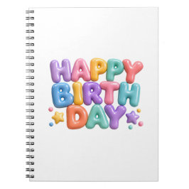 Cuaderno Cumpleaños feliz