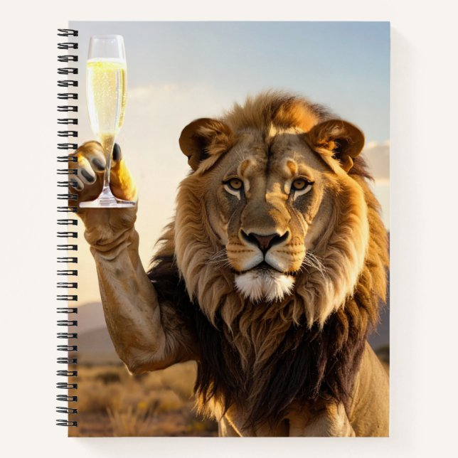 Cuaderno Cumpleaños Feliz León (Anverso)