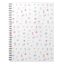 Cuaderno Cumpleaños minimalista italiano lindo