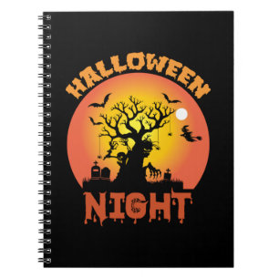 Cuaderno Cumpleaños Noche de Halloween