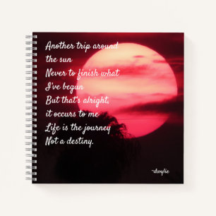 Cuaderno Cumpleaños - Otro viaje alrededor del sol
