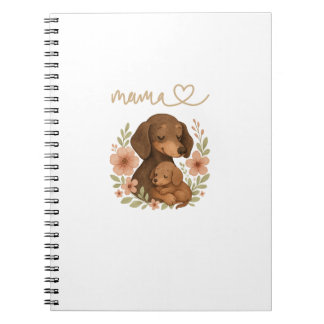 Cuaderno Cumpleños de la Madre Dachshund Mama
