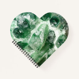 Cuaderno Cúmulo de Cristal de Cuarzo de Tierra Profunda Clo