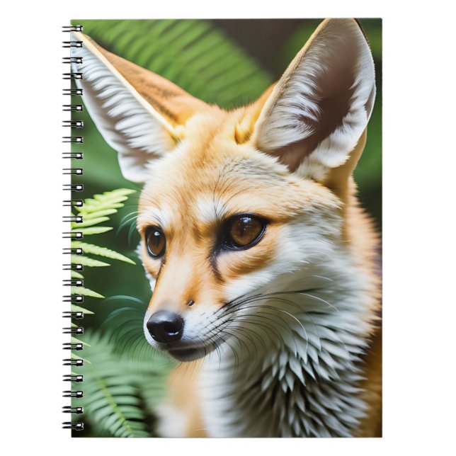 Cuaderno Cunning Fennec Fox, (Frente)