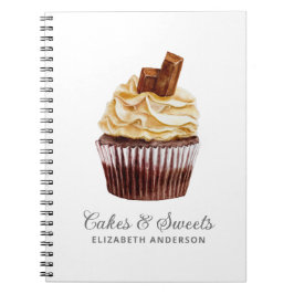Cuaderno Cupcake Pastry Chef Panadería