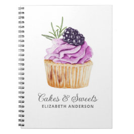 Cuaderno Cupcake Pastry Chef Panadería