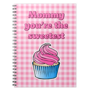 Cuaderno Cupcake Rosa Más Dulce