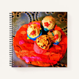 Cuaderno Cupcakes de arcilla