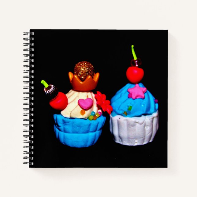 Cuaderno Cupcakes Elegantes (Anverso)