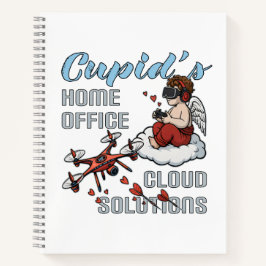 Cuaderno Cupid’s Home Office, Drone Valentine’s Day