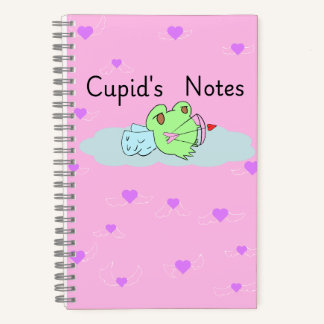 Cuaderno Cupid's notes notebook 