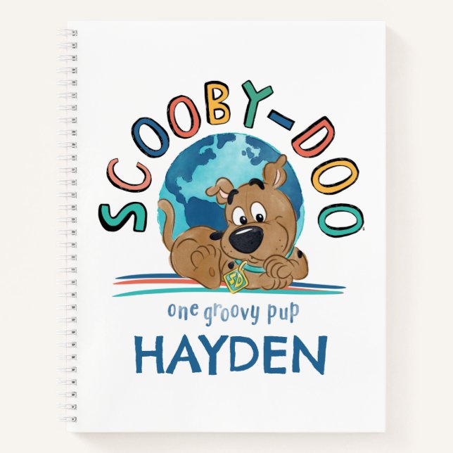 Cuaderno Cuppy Scooby-Doo "One Groovy Pup" (Anverso)