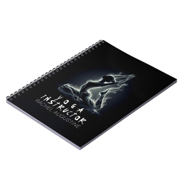 Cuaderno Curador de Reiki de yoga, una pierna de paloma (Lado Izquierdo)