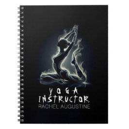 Cuaderno Curador de Reiki de yoga, una pierna de paloma