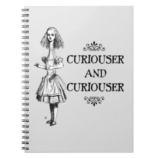 Cuaderno Curiouser y Curiouser