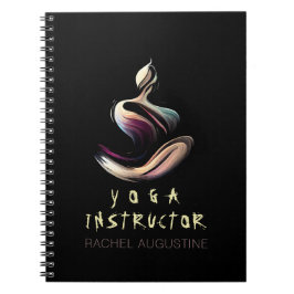 Cuaderno Curso de broche de broche de Lotus Pose