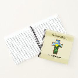 Cuaderno Curso de cumpleaños entre sacerdotes personalizado