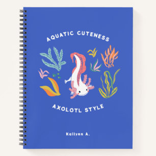 Cuaderno Cursos acuáticos Axolotl