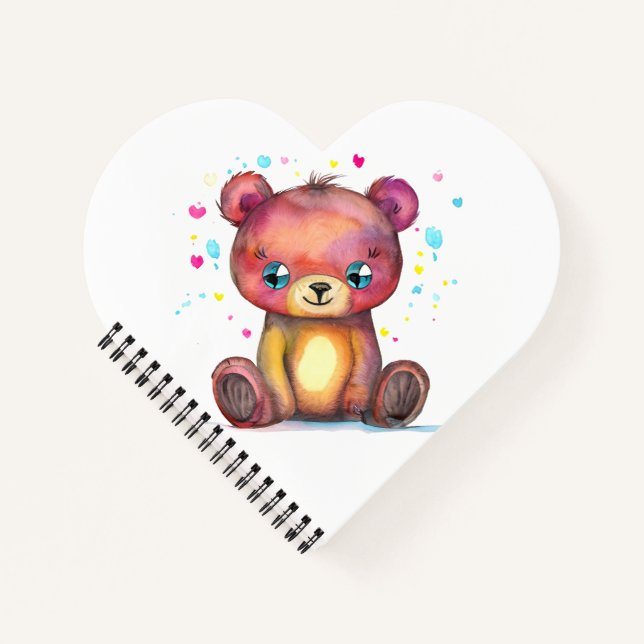 Cuaderno Curte Bear Guay Teddy positivo (Anverso)