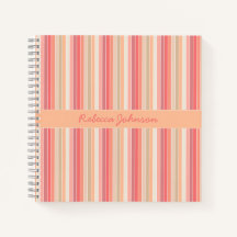 Curte de rayas de moda