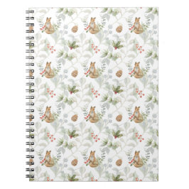 Cuaderno Curte forestal de Fox Woodland Winter