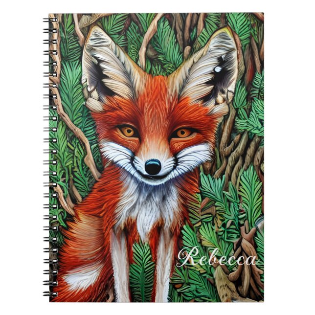 Cuaderno Curte Little Wilderness Fox (Frente)