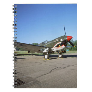 Cuaderno Curtiss P-40 Warhawk, en Minnesota CAF Air Show