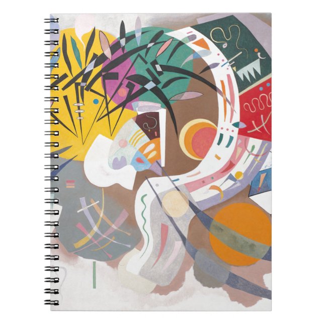 Cuaderno Curva Dominante Abstracta de Kandinsky (Frente)