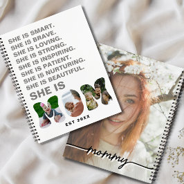 Cuaderno Custom Affirmation Journal New Mom photo Gift