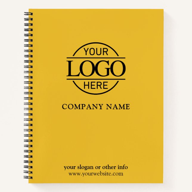 Cuaderno Custom Business Logo & Branding Promotional Gift (Anverso)