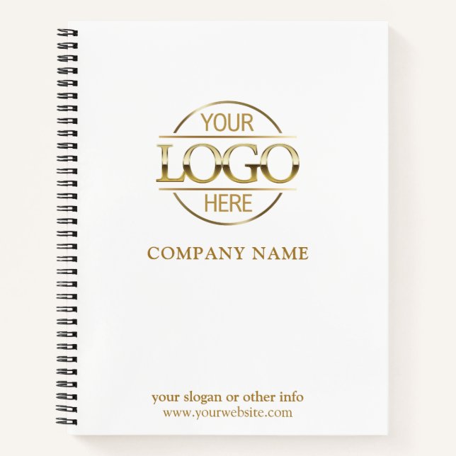 Cuaderno Custom Business Logo & Branding Promotional Gift (Anverso)
